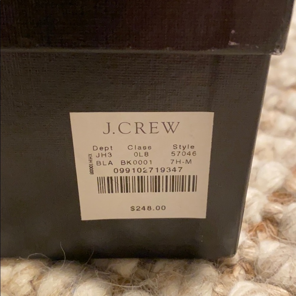 NIB NWT J Crew Mona snake printed animal print pumps fabric dress heels 7.5 M - Picture 10 of 11